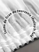 gotowa firana woalowa montaż salon