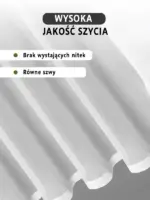 tania firana woalowa w jasnym salonie aranżacja