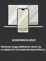 detal wykończenia firany woalowej