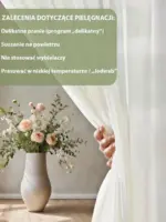 firana na taśmie szybki montaż do sypialni kup online dostawa Polska