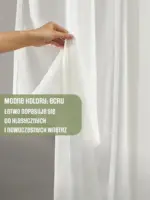 firana do sypialni z efektem światła — kup teraz