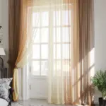 komplet 2 firan woalowych firany gotowe na okno