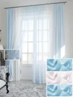 firana do salonu w gotowej aranżacji