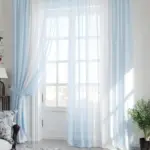 firana do salonu w aranżacji wnętrza