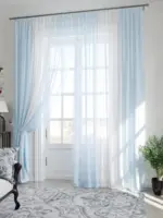 firana do salonu w aranżacji wnętrza