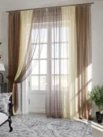 firana gotowa ombre do aranżacji wnętrza