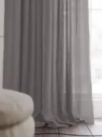 firana nowoczesna szara