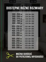 Komplet zasłon Canvas Duo-8548 do salonu i sypialni - obrazek 4