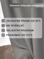 zasłony na taśmie nowoczesne szare