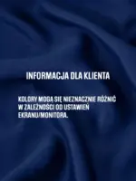 stylowe zasłony na taśmie indigo