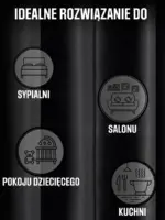 zasłony zaciemniające blackout czarne wnętrze