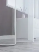 firana siatka biała premium