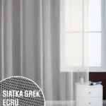 firana siateczka ecru nowoczesna