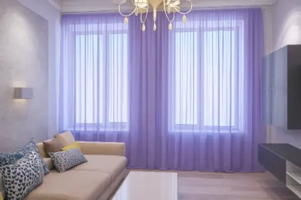 Firany z woalu delikatna firana woal na metry w jasnym wnętrzu