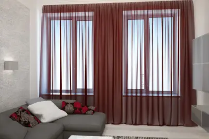 firany z woalu do pokoju elegancka dekoracja wnętrza