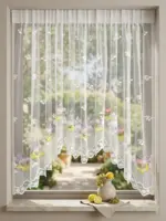 Firana łuk Owoce 300x160 cm kolorowa firana do kuchni