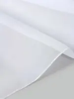 Firana kuchenna łuk biała 280x160 cm gotowa do zawieszenia