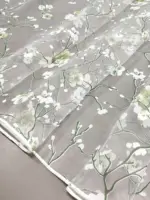 Firana z organzy Sakura do salonu i pokoju