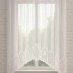 Gotowa firana do kuchni Franch Style 300x170 cm biała
