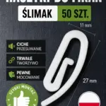 aczyki ślimak do firan i zasłon ST-0742 50 szt kup online